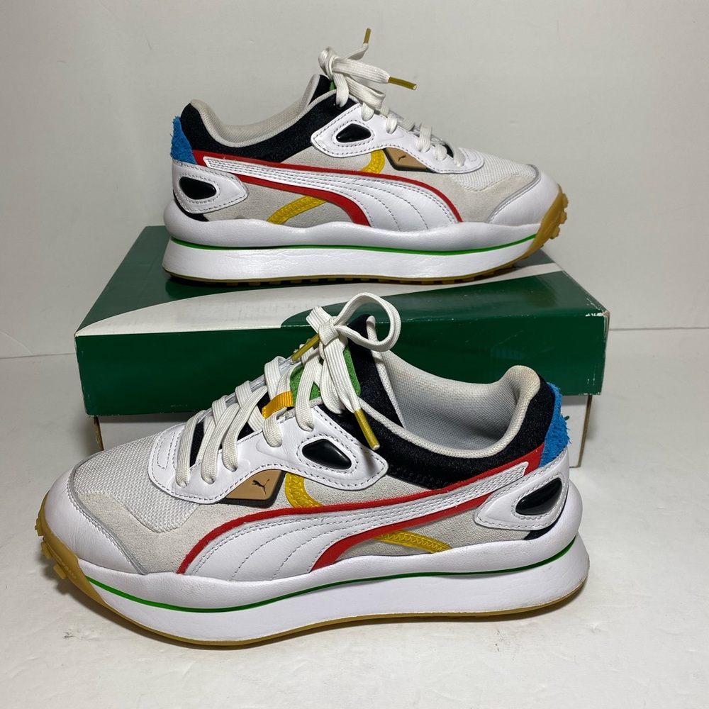 PUMA Street Rider Multicolor Boys'
Grade School Sneakers Size 6C